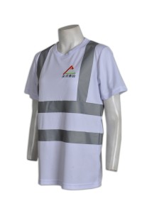 D152 反光工業制服上衣 定製 公司安全制服上衣 安全T恤 團體工業制服 工業制服網站